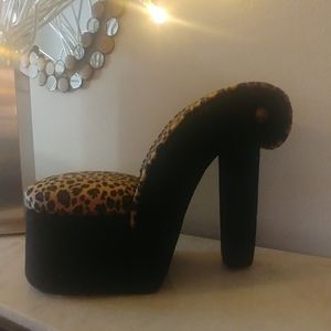 Leopard Jewelry Shoe! New!